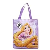 Disney Tangled Rapunzel Reusable Tote Bag (14 X 15 Inches) (Purple)