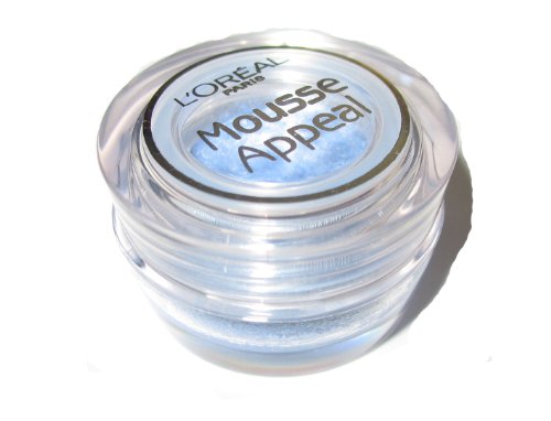 L'Oreal Mousse Appeal Mousse Eyeshadow - Candy Blue - Pale Blue Eye Shadow - 5ml