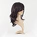 MapofBeauty Ladies Straight Avant Garde Cosplay Wig (Black)