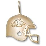 University of Arkansas Helmet W/Razorback Pendant (14kt)
