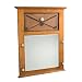 Big Sky Carvers Fairway Traditions Golf Mirror with Hooks - Wood Frame