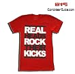 8&9 "REAL HEADS" Printed Men's T-shirt By EIGHT & NINE DESIGNS Limited Red/Black/White Jordan Colorway Beginning Moments Package B.M.P. Hand Printed 8&9 S/S Tee w/ FREE BANDANA