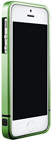 iPhone 5/5S Bumper, Designed by Many Thin Premium Aluminum Metal Bumper, Dual Layer Protection - Green