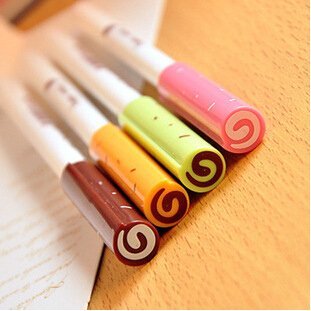 HEMALL Korean Cute Happy Candy Ink Pen(set of 4) 0.5mm Ballpoint Pen Office-009