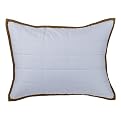 Metro Blue/Chocolate Quilted Boudoir