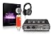 Studio Recording Package M-Audio Pro Tools MP Fast Track Ultra Blue Spark Microphone