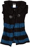 Paperdoll Toddler Girls Stripe Long Body Toggle Closure Sweater