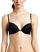 Calvin Klein Women's Sexy Signature Push Up Bra, Black, 34C