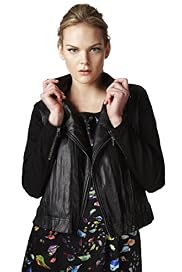 Limited Collection Notch Lapel Biker Jacket