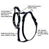 Bamboo Quick Control Harness with Built-In Leash Medium, Black