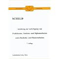 Anleitung zur Anfertigung von Praktikums-, Seminar- und Diplomarbeiten sowie Bachelor- und Masterarbeiten