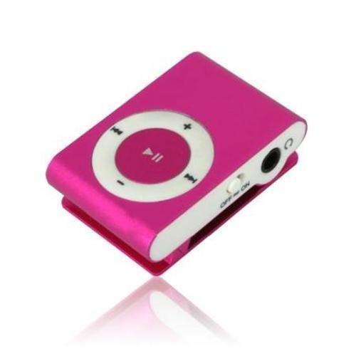 4GB Red mini Clip Mp3 player