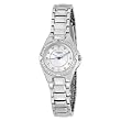 Caravelle by Bulova Women's 43L121 Crystal Bracelet Watch Silver Dial