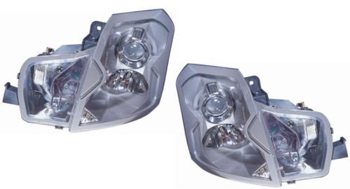 Cadillac CTS Replacement Headlight Assembly w/o Washer  &  Leveling - 1-Pair