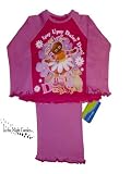 ThePyjamaFactory Girls Upsy Daisy Doo Long Pink Pyjamas - 3-4 Years