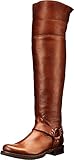 FRYE Women's Veronica Harness Over The Knee Boot, Cognac, 6.5 M US