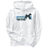 Hoodie Mens White  FRIENDS FUR - EVER - Welsh Terrier  Dogs