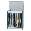 RAINBOW ACCENTS BIG BOOK EASEL FLANNEL FRONT PURPLE