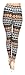 Plus Size Printed Leggings (Flux)