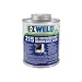 E-Z Weld 21503 All Temperature PVC Cement, 32 Degree F to 110 Degree F Application Temperature, 16 fl oz Can, Clear (Case of 12)