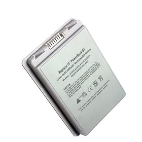 Super-Capacity Li-ion Battery For Apple M9422 M9676KH A PowerBook G4 15 A11106 M9421 M9422... by AGPtek