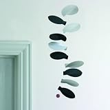Flensted Mobiles Turning Leaves Mobile - Black and White