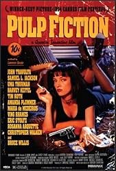 Pulp Fiction Uma Thurman Movie Poster Framed