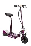 Razor E100S Seated Electric Scooter - Purple