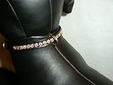  : Dog/Puppy Fancy Rhinestone Beverly Collar  Black 14