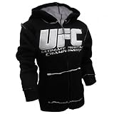 UFC Kids Sherpa Hoodie [Black/White]