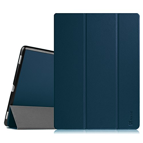 Fintie iPad Pro 12.9 Case - Ultra Slim Lightweight Smart Shell Standing Cover with Auto Sleep / Wake Feature for Apple 12.9-inch iPad Pro (2015 Version), Navy