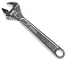 Edward Tools Adjustable Wrench - Heavy Duty Drop Forged Steel - Precision Milled Jaws for Maximum Gripping Power - Rust Resistant Finish - Tempered and Heat Treated Steel - Secure Adjustable Jaw (8