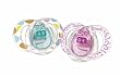 Tommee Tippee Closer to Nature Silicone Pacifiers - Stylish Shield 6-18 Months (Girl)