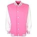 FDM Unisex Varsity / University Jacket (Contrast Sleeves)