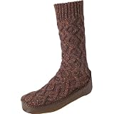 Woolrich Ladies Acorn&reg; Cable-Knit Slipper Socks by Woolrich