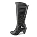 Baretraps Faylin Womens Faux Leather Fashion Mid-Calf Boots