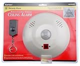 Wireless Ceiling Motion Detector Alarm with Remote