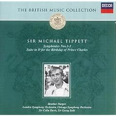 The British Music Collection: Sir Michael Tippett - Symphonies