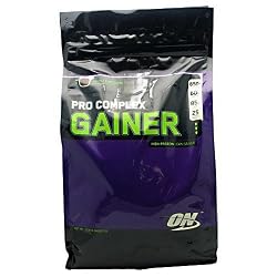 Weight Gain Supplements 10.16 lb (4620 g) Optimum Nutrition Pro Complex Gainer Double Chocolate