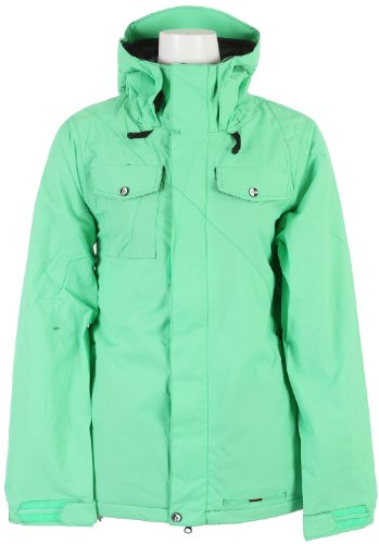 Volcom Shore Insulated Snowboard Jacket Green Womens