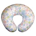 Boppy Bare Naked with Miracle Middle and Pastel Dots Slipcover - White Multi