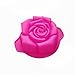 X-Haibei Small Rose Flower Cake Pan Baking Silicone Mold Decorating Dessert Dia. 4.5inch