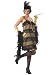 Jazz Time Honey Flapper Party Costume