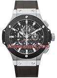 Hublot Big Bang Aero Bang Stainless Steel and Ceramic Watch  Free Shipping