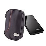 IMAGE OF Lightweight Durable Hard Drive Pouch For Intenso Memory Station, Memory Board With Belt Loop