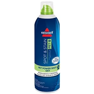 BISSELL Pet Power Shot Oxy for Carpet & Area Rugs, 14 ounces, 13A21