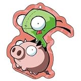 Invader Zim Gir Ride the Pig Automotive Air Freshener