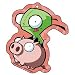 Invader Zim Gir Ride the Pig Automotive Air Freshener Image