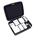 LTGEM EVA Hard Travel Game Card Case for Cards Against Humanity. Fits The Main Game, All 6 Expansions Plus. Holds up to 1600 Cards with 6 Moveable Dividers (2 Row) - Black