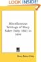 Miscellaneous Writings of Mary Baker Eddy 1883 to 1896